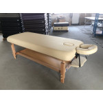 Επαγγελματικό Κρεβάτι SuperOrtho Beige Luxury12 Spa Μασάζ Αισθητικής Φυσικοθεραπείας Σταθερό Ξύλινο 